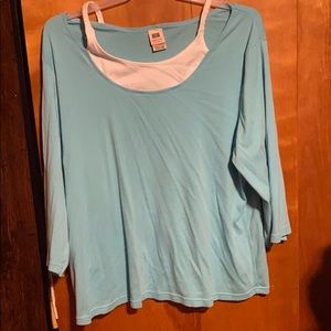 Baby Blue Long Sleeve Top